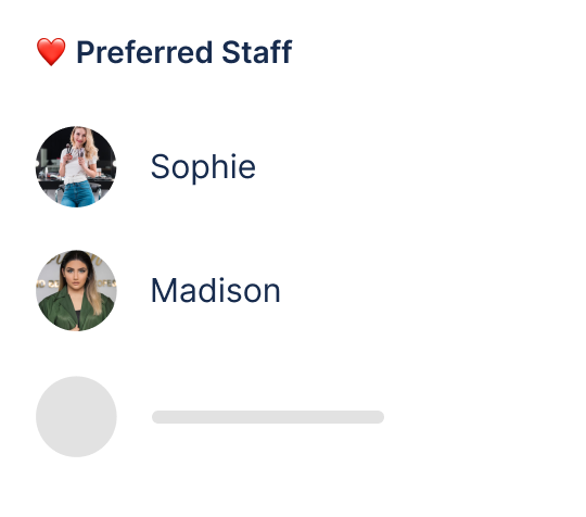 preferred staff