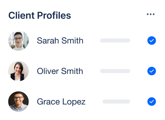Client profiles